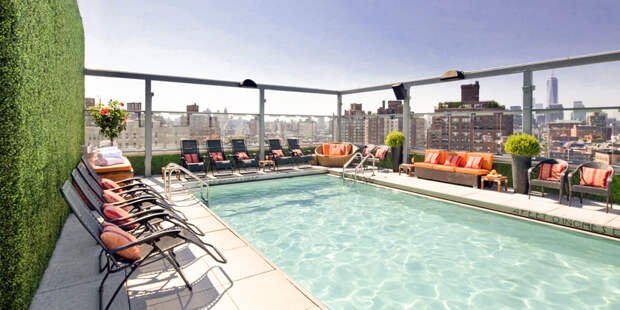 Gansevoort Hotel - Meat Packing District - Roof Top Pool