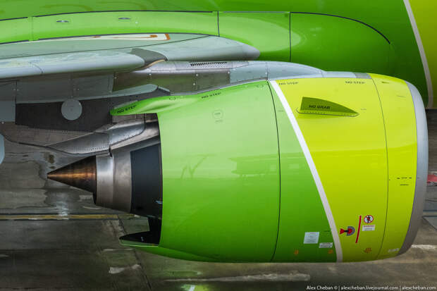 Первый Airbus A320neo в России. Фото: alexcheban.livejournal.com