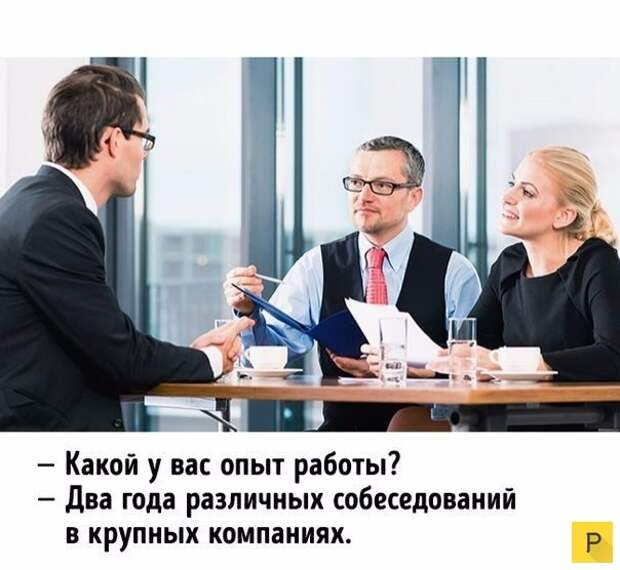 Приколы о собеседованиях и поисках работы (22 фото)