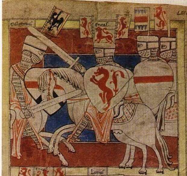 Мечи Э. Оукшотта на средневековых миниатюрах