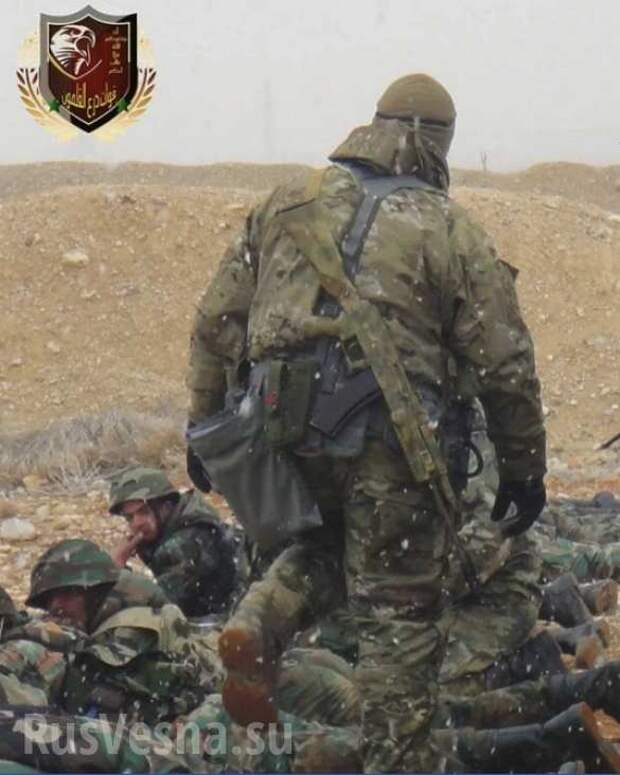 Редкие кадры: Спецназ России обучает бойцов Армии Сирии в горах Каламун (ФОТО) | Русская весна