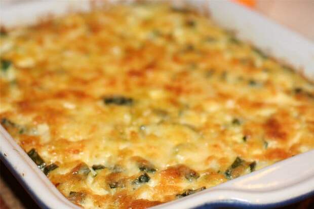 Кабачки запеченные с сыром