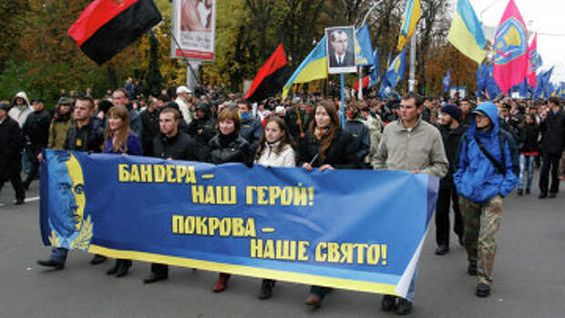 Марш националистов в Киеве. Архив