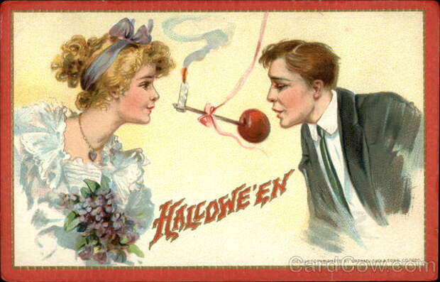 Halloween Couple Frances Brundage