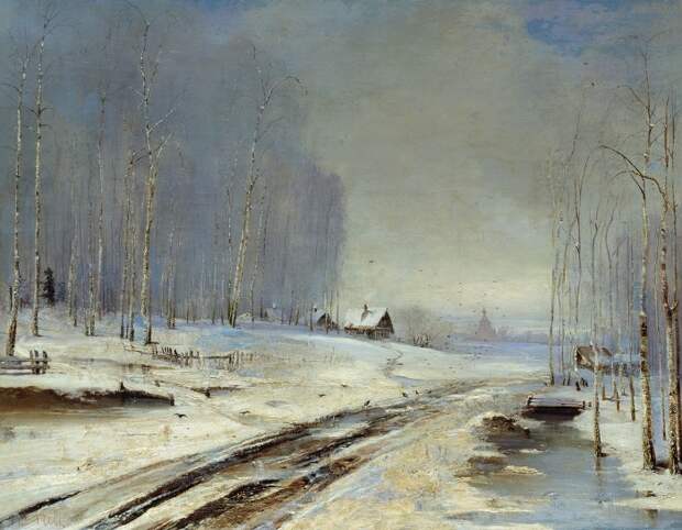 Алексей Саврасов, Распутица, 1894