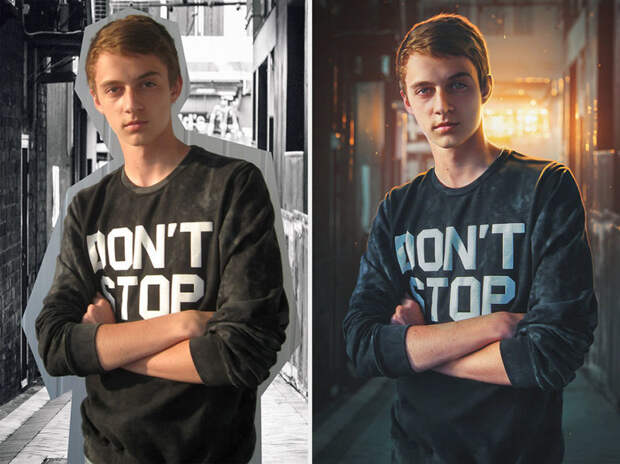 Искусство российского мастера фотошопа взорвет вам мозг! до и после, фотошоп, художник