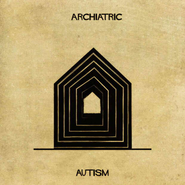 Аутизм архитектура, заболевание
