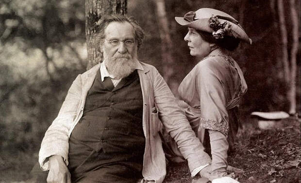 Илья Мечников с супругой Ольгой. 1900-е | Источник: Wikimedia Commons