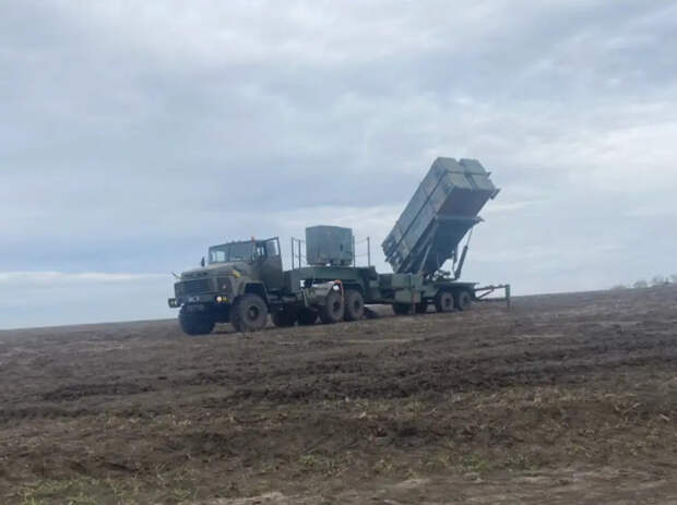 Украинский макет пусковой установки M902 ЗРК Patriot трудно отличить от настоящей