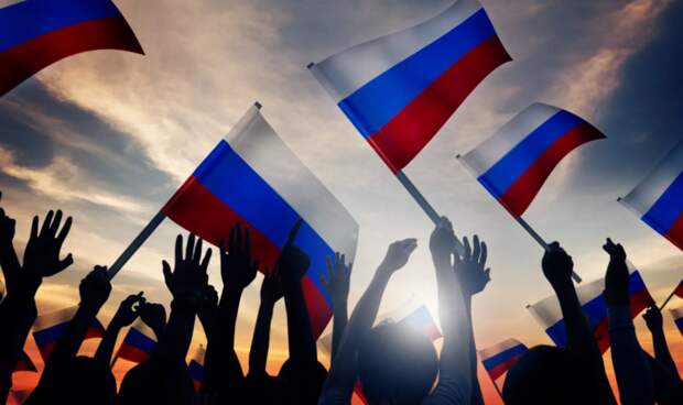 россияне - Россия - флаги