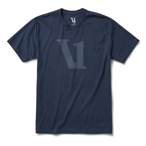 V1 Logo Tee - Navy