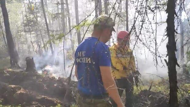 В Якутии лесные пожары охватили больше 60 гектаров