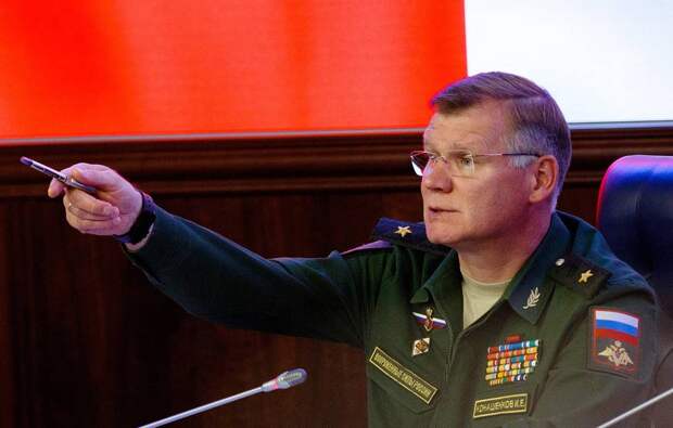 Официальный представитель Минобороны РФ Игорь Конашенков Вадим Гришанкин/пресс-служба Минобороны РФ/ТАСС