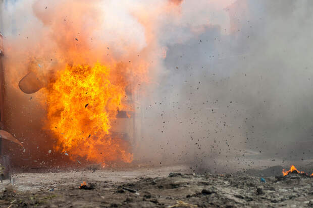 ТАСС: множество взрывов произошло в Белгороде во время ракетной опасности