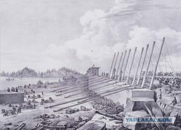 Кто построил Александровскую колонну или как нас обманывают 19 век, история, факты