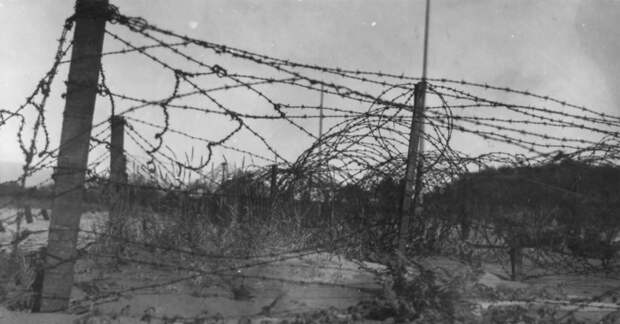 Заграждения электрифицированного типа для сдерживания и поражения сил противника появились и активно стали использоваться еще в период русско-японской войны / Фото: Pinterest Заграждения электрифицированного типа для сдерживания и поражения сил противника появились и активно стали использоваться еще в период русско-японской войны / Фото: Pinterest