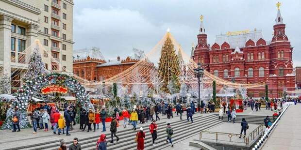 На новогоднюю прогулку приглашает портал «Узнай Москву». Фото: mos.ru