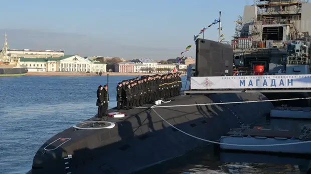 В состав ВМФ России принята подлодка «Магадан»
