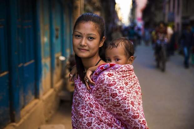 Катманду, Непал Михаэла Норок, в мире, дочь, красота, люди, маты, фотопроект