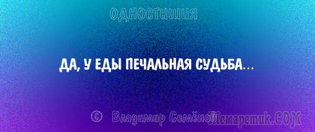 Одностишия, подтверждающие, что краткость – сестра таланта
