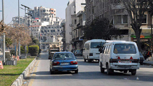 Хомс, Сирия. . Архивное фото