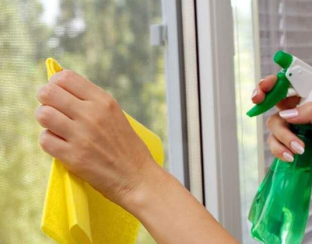 Как отмыть пластиковые окна