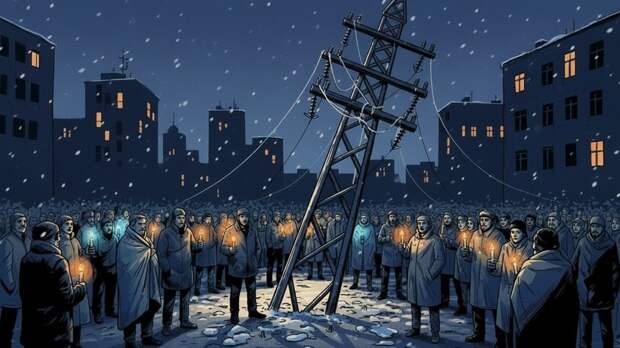 «СТРАНА.ua»: в Кривом Роге и Хмельницком протестуют из-за отключений света