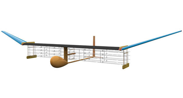 an illustration of the new aircraft