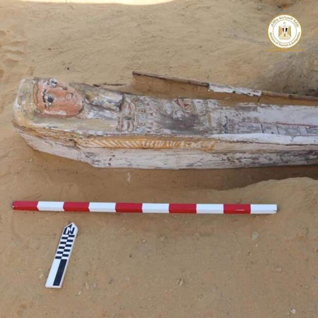 Саркофаги из Саккары. Раскопки января 2021 года / Министерство туризма и древностей Египта