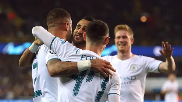 «Манчестер Сити» разгромил «Брюгге» в матче ЛЧ