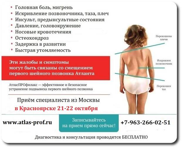 правка атланта по методу атласпрофилакс в Красноярске