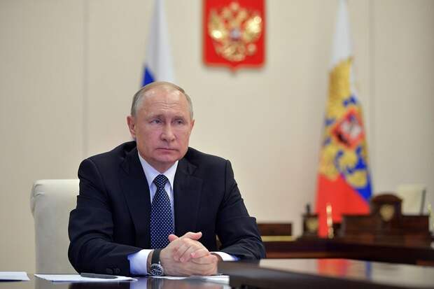 Владимир Путин провел совещание по коронавирусу 13 апреля 2020 ...