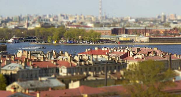 Игрушечная родина: городские пейзажи России в объективе tilt-shift
