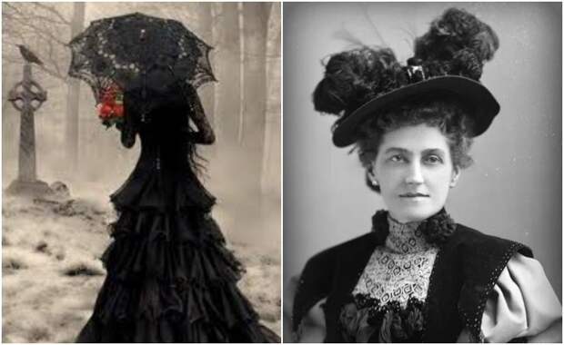 Мода на траур в викторианской Англии: Как возникла и кому это было выгодно