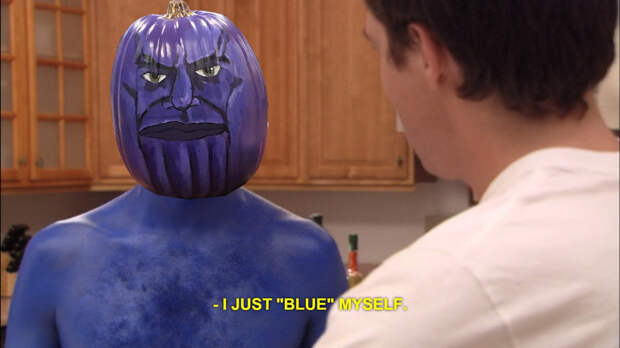 THANOS PUMPKIN