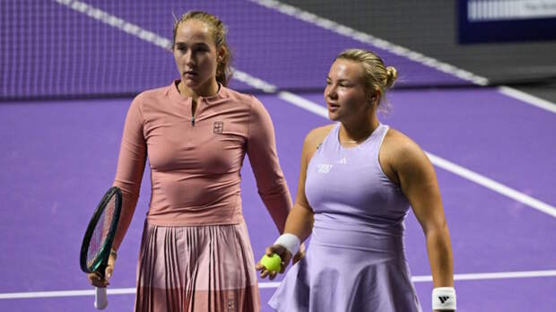 Андреева и Шнайдер вышли в финал парного турнира WTA в Мадриде