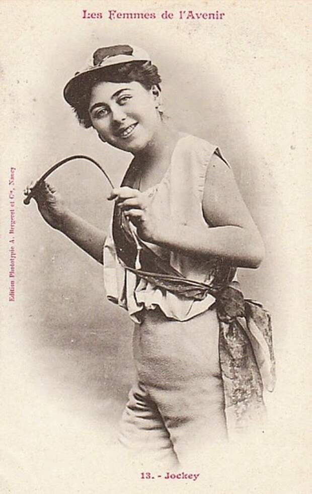 Жокей женщины, прогресс, профессии, феминизм