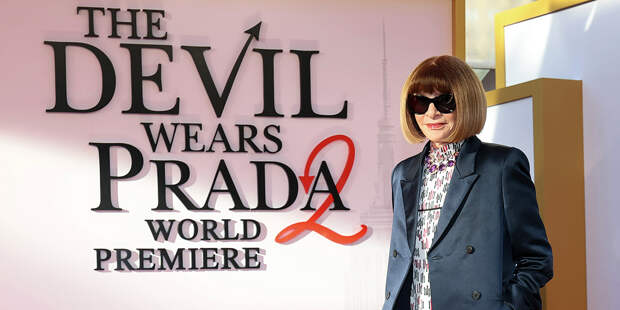 Стала известна причина отсутствия Анны Винтур в «Дьявол носит Prada 2»