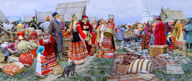 О. Долгая, Свенская ярмарка О. Долгая, Свенская ярмарка