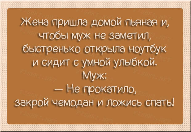 Анекдоты из семейной жизни