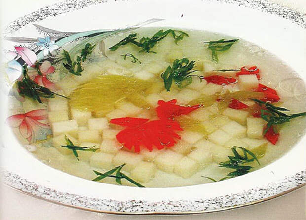 Суп со сладким (болгарским) перцем