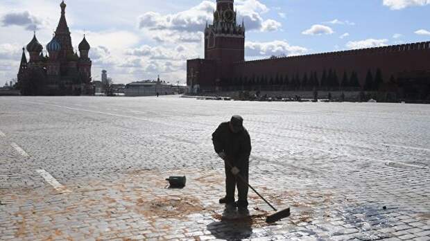 Москва во время режима самоизоляции жителей