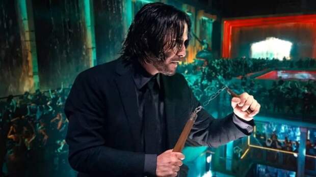 john wick 4 club scene