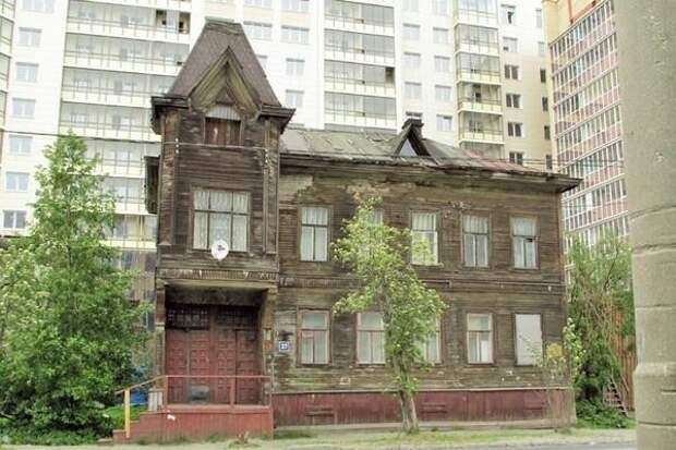 Последние представители старого архитектурного стиля