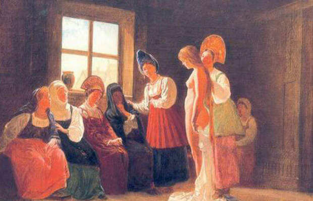 Выбор царской невесты (художник Г. Мясоедов)
