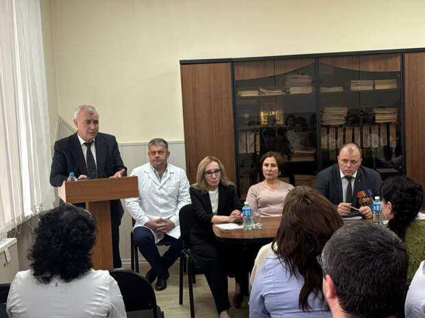 Гиагинская центральная районная больница подвела итоги работы за 2025 год