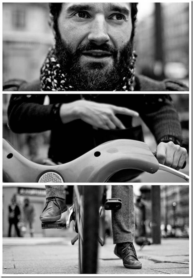 Stranger #7: The Cyclist, Paris