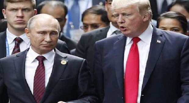 Владимир Путин и Дональд Трамп Путин и Трамп
