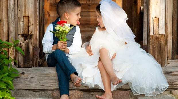 Что такое свадьба с точки зрения детей? дети, отношения, юмор