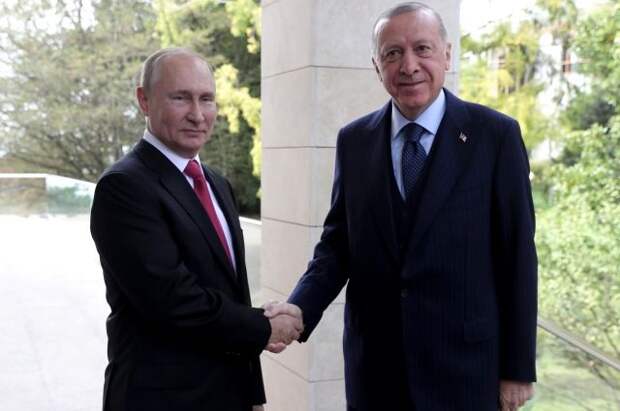 Эрдоган и Путин договорились провести переговоры РФ и Украины в Стамбуле